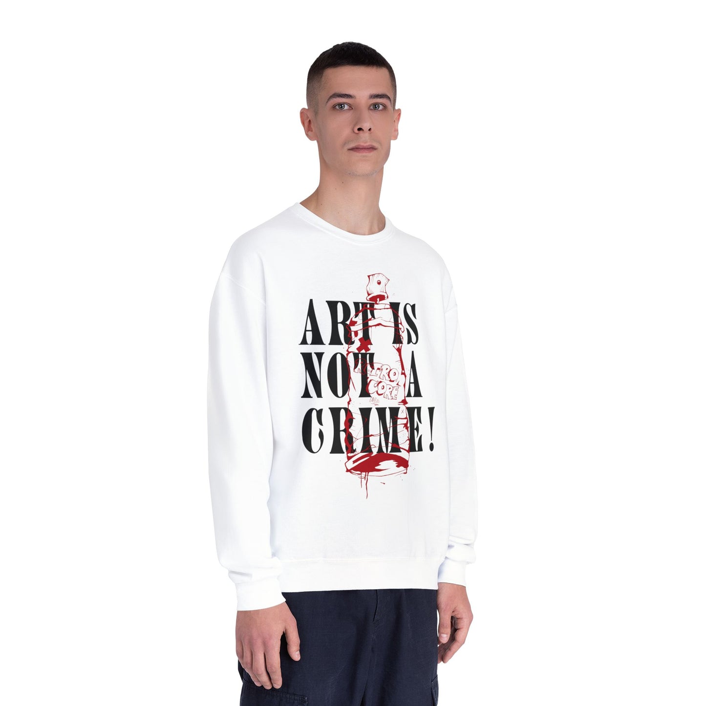 Art is Not a Crime! - Unisex NuBlend® Crewneck Sweatshirt