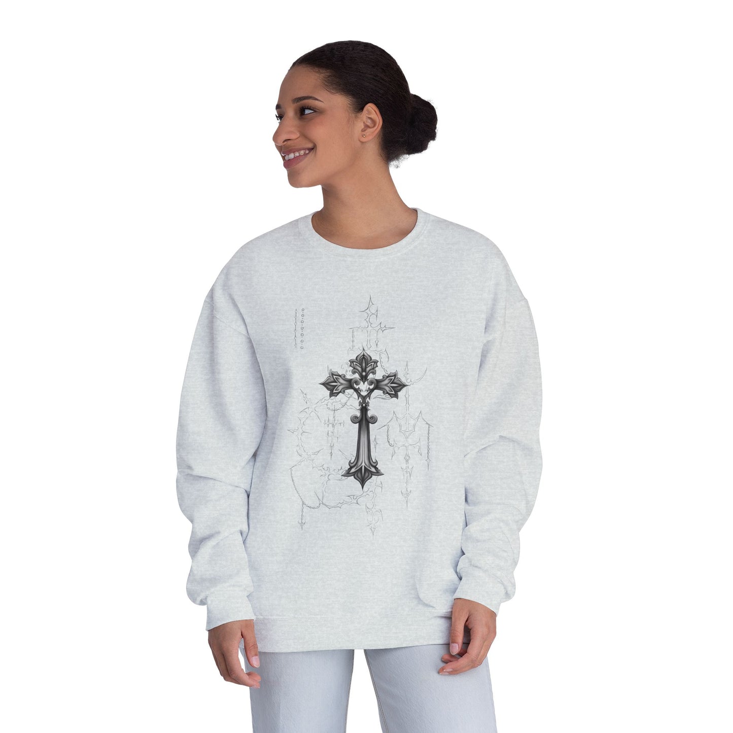 Cross my Heart - Unisex NuBlend® Crewneck Sweatshirt