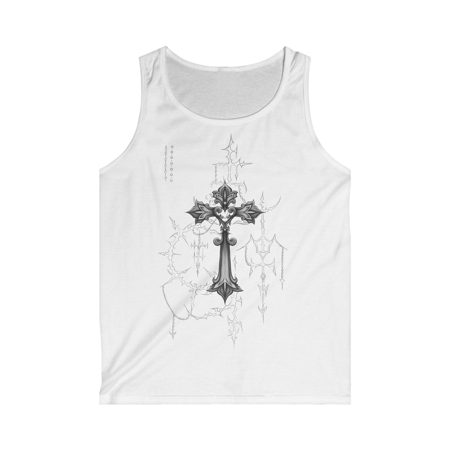 Cross my Heart - Men's Softstyle Tank Top