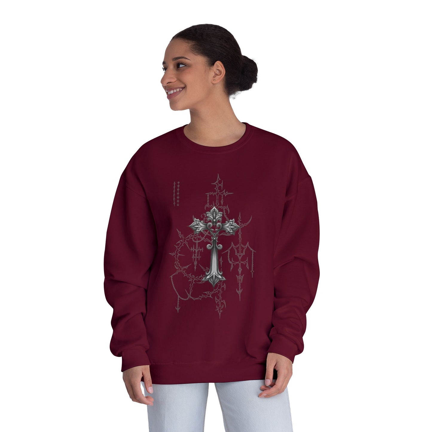 Cross my Heart - Unisex NuBlend® Crewneck Sweatshirt