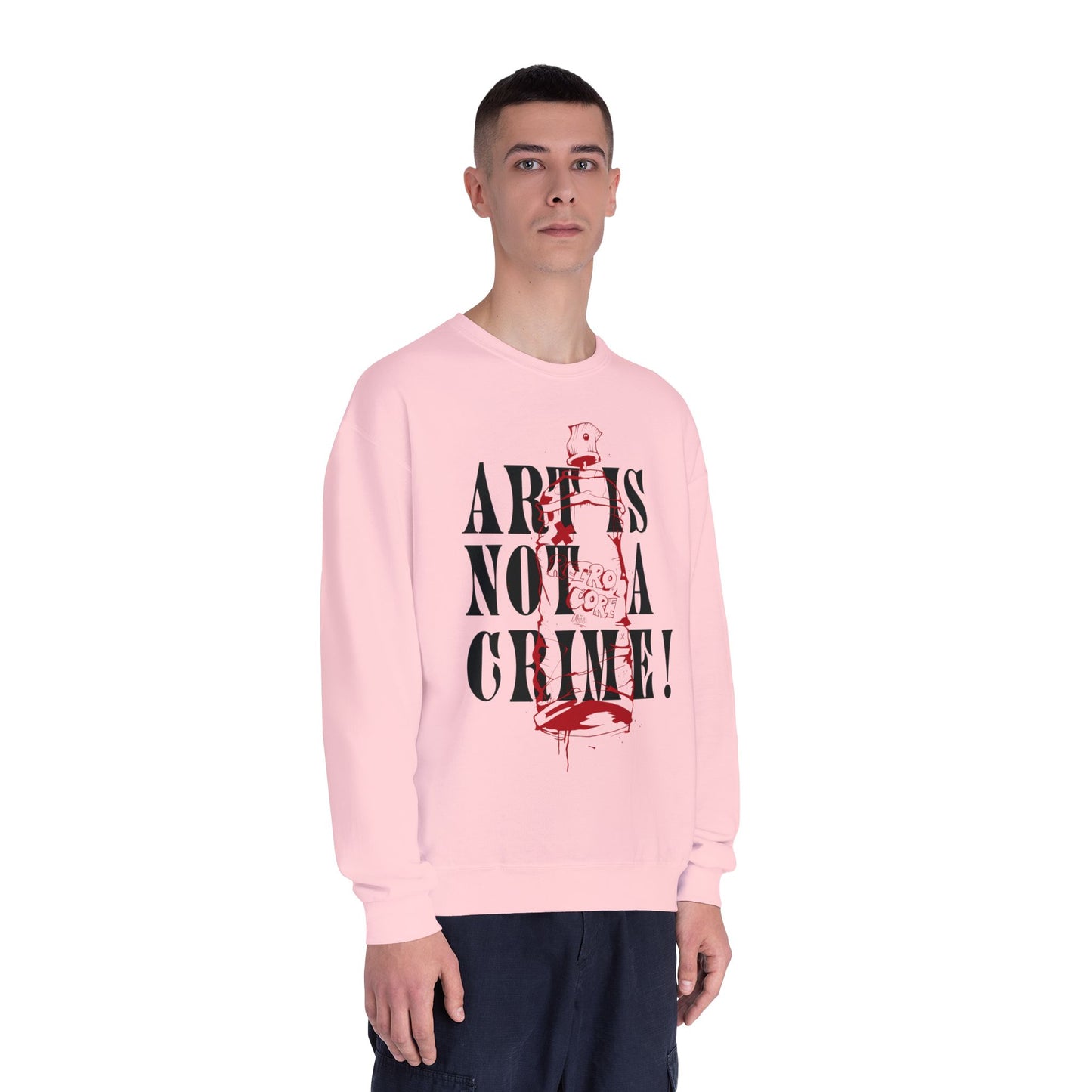 Art is Not a Crime! - Unisex NuBlend® Crewneck Sweatshirt